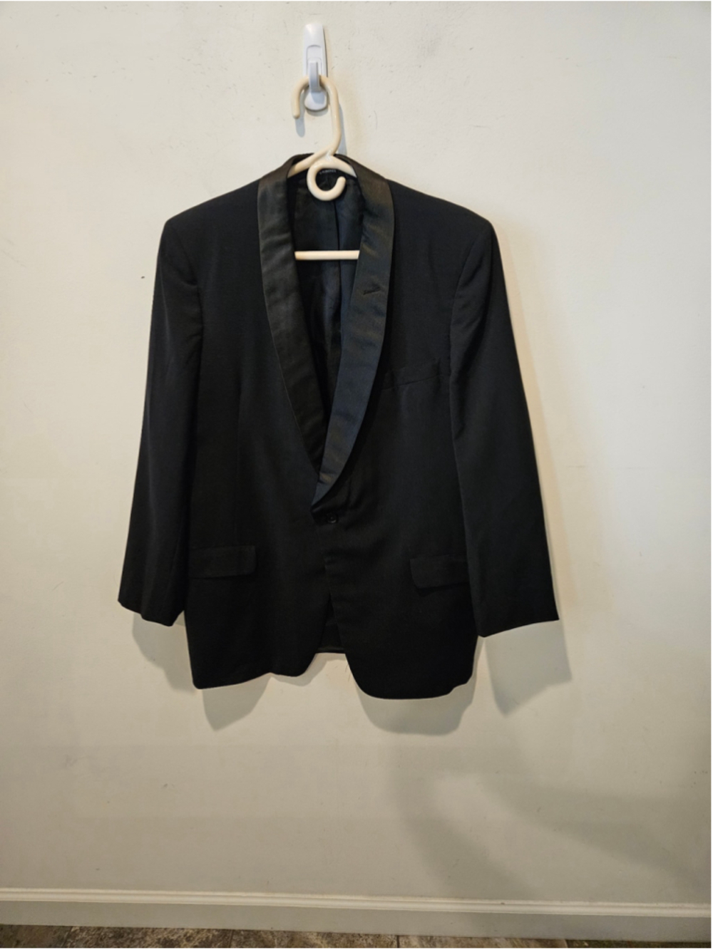 Men's After Six Vintage Black Tuxedo Blazer Jacket Size 40